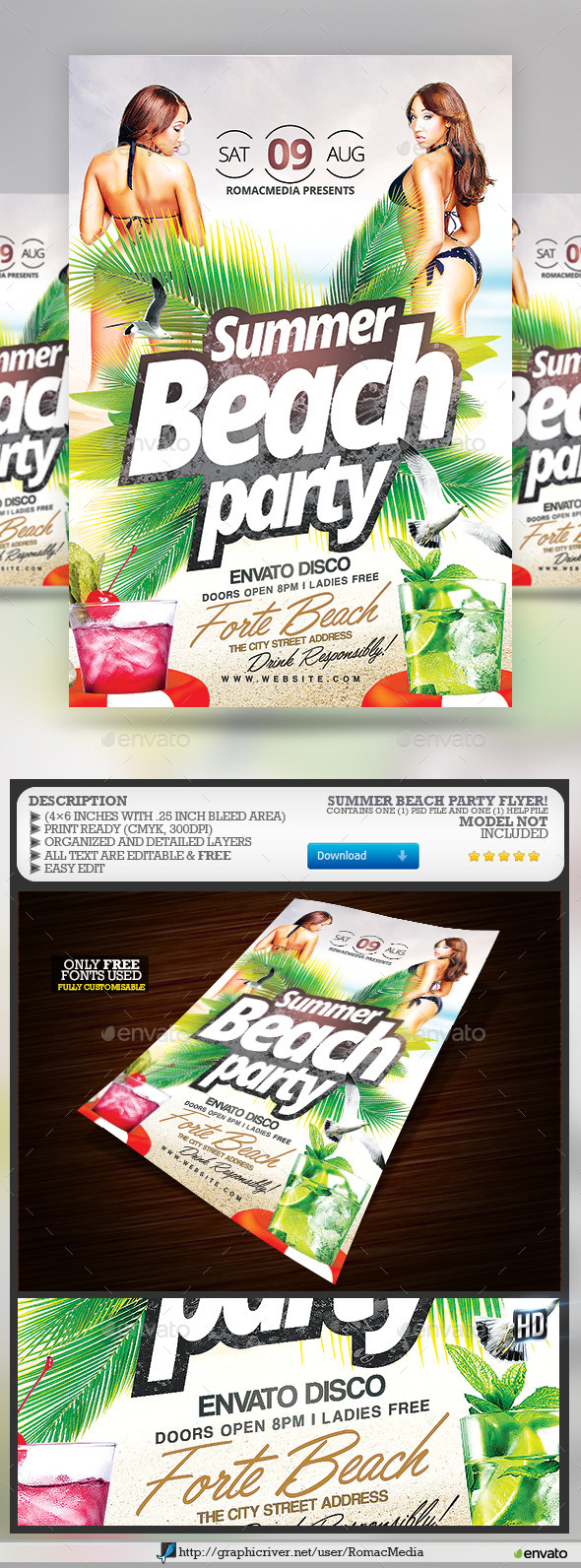 Summer Beach Party - Clubs & Parties Events