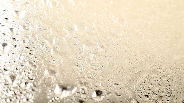 Water Drops Splatter On Glass 575