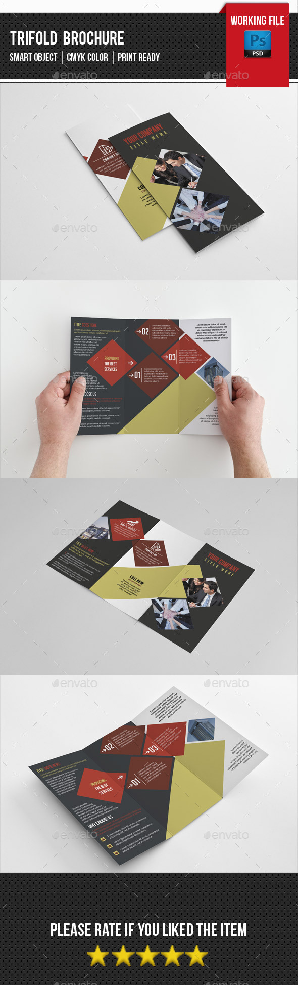 Corporate Trifold Brochure-V235 - Corporate Brochures