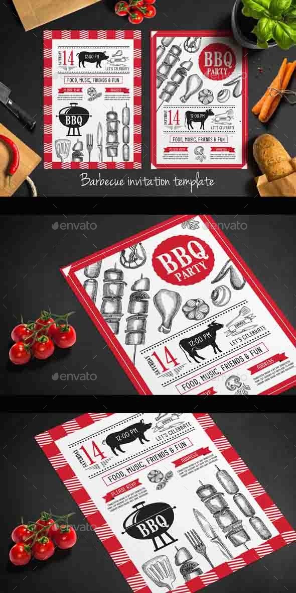 Bbq Party Invitation - Invitations Cards & Invites