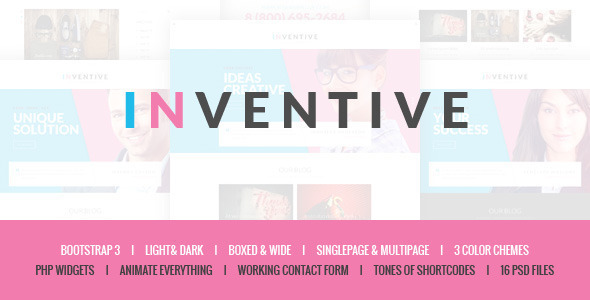 Inventive - Creative - ThemeForest 10253861