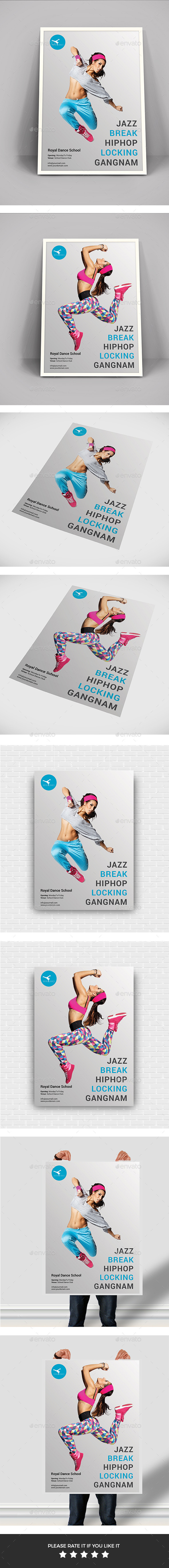 Dancing Flyers - Flyers Print Templates