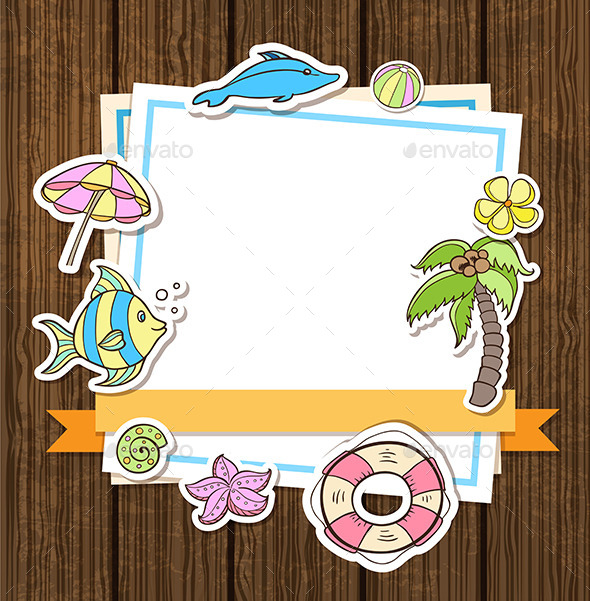 Summer Decorative Background - Seasons Nature