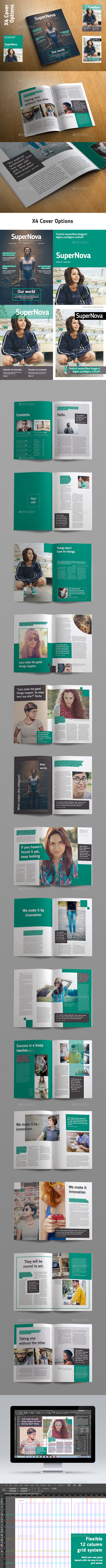 SuperNova Magazine - Magazines Print Templates