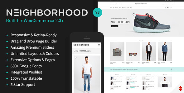Neighborhood - Responsive Multi-Purpose Shop Theme - WooCommerce eCommerce
