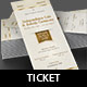 Independence Gala Ticket Template