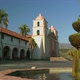 Old Mission Santa Barbara And Water Fountain - VideoHive Item for Sale