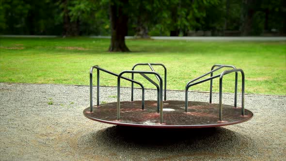 Rusted Merry Go Round alt