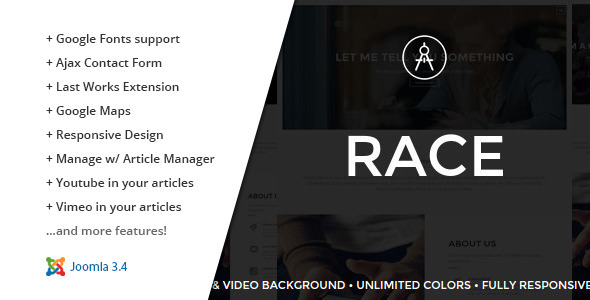 Race :: Creative - ThemeForest 11839830