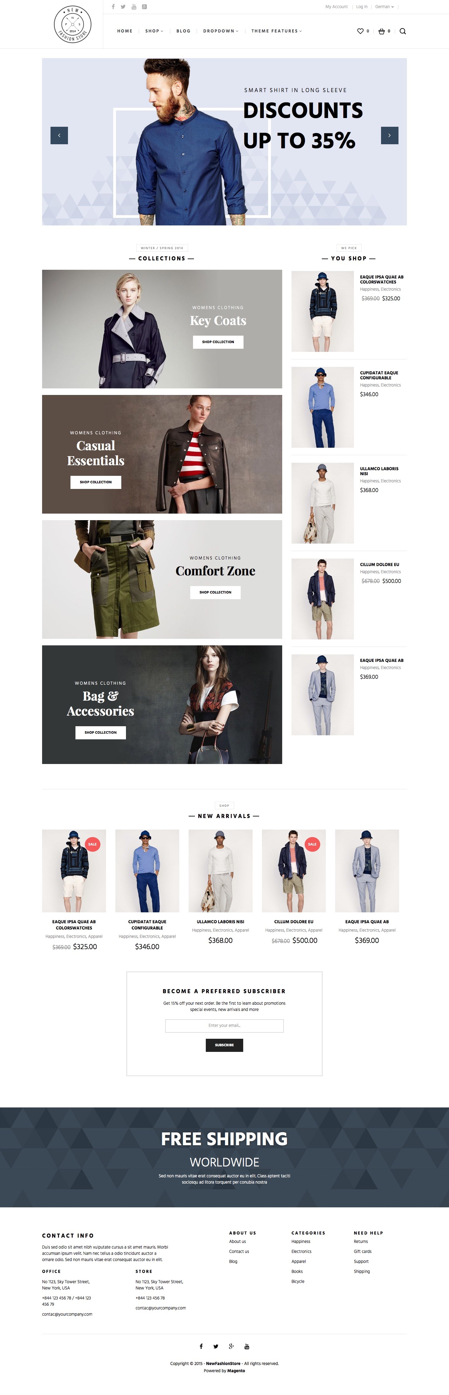 Ves New Fashion Responsive Multipurpose Theme by venustheme | ThemeForest