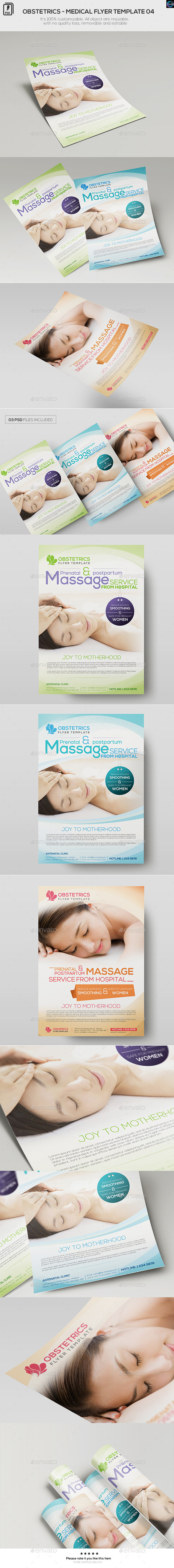 Obstetrics-Medical Flyer Template 04 - Corporate Flyers
