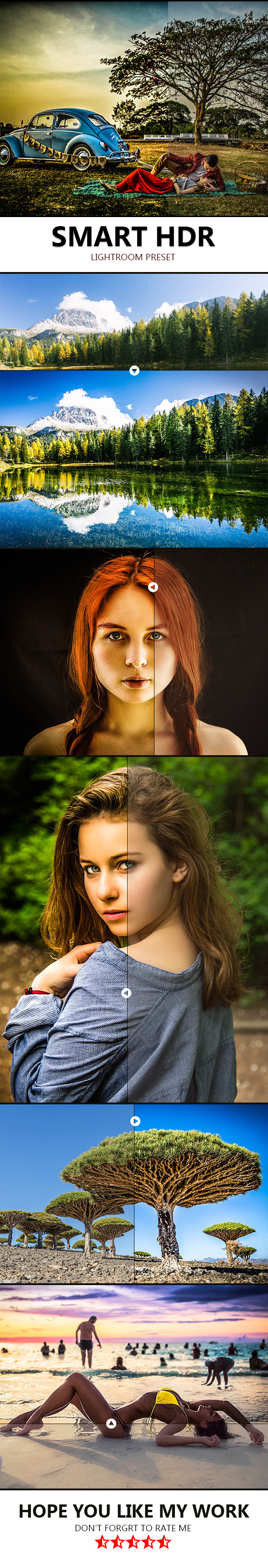 Smart HDR lightroom preset - HDR Lightroom Presets