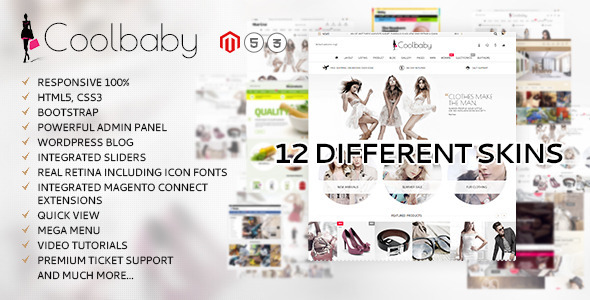 Coolbaby - original Magento theme - Magento eCommerce