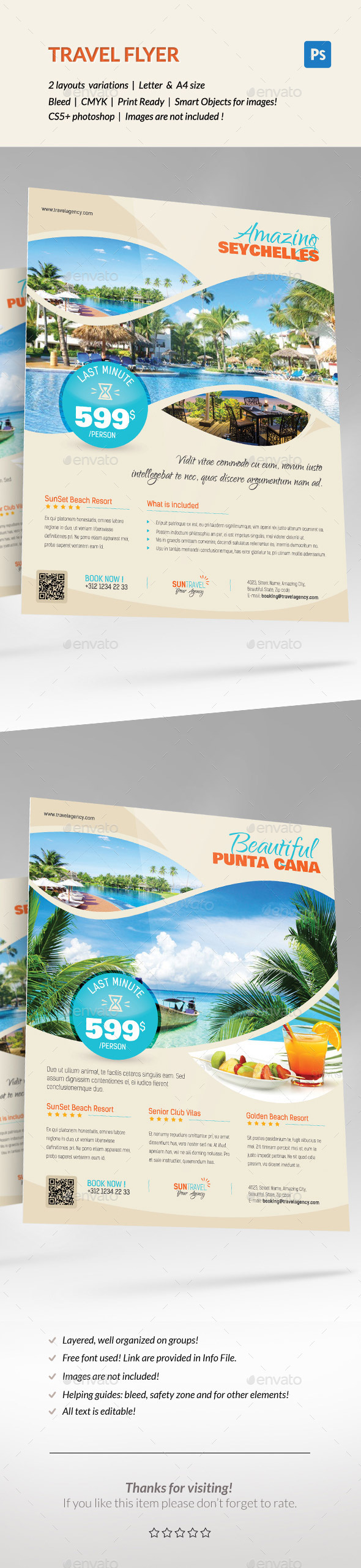 Travel Flyer - Holidays Events