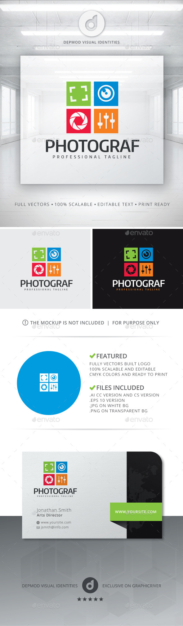 Photograf Logo - Objects Logo Templates