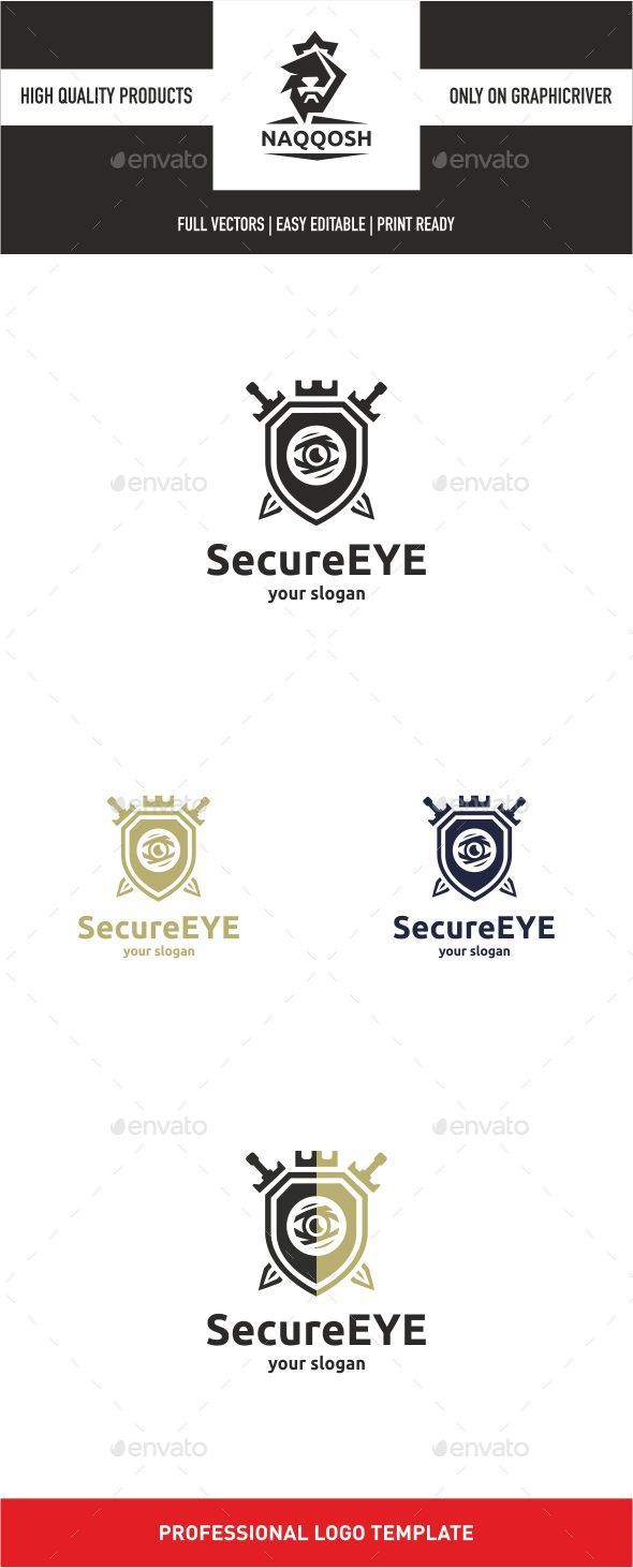 Secure Eye - Symbols Logo Templates