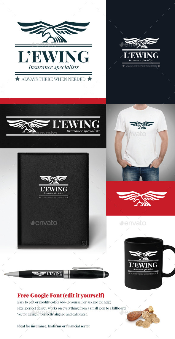 Eagle vector logo template - Animals Logo Templates