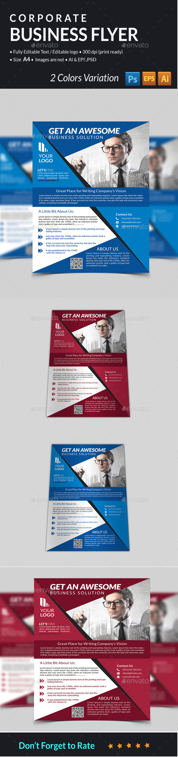 Corporate Business Flyer - Corporate Flyers
