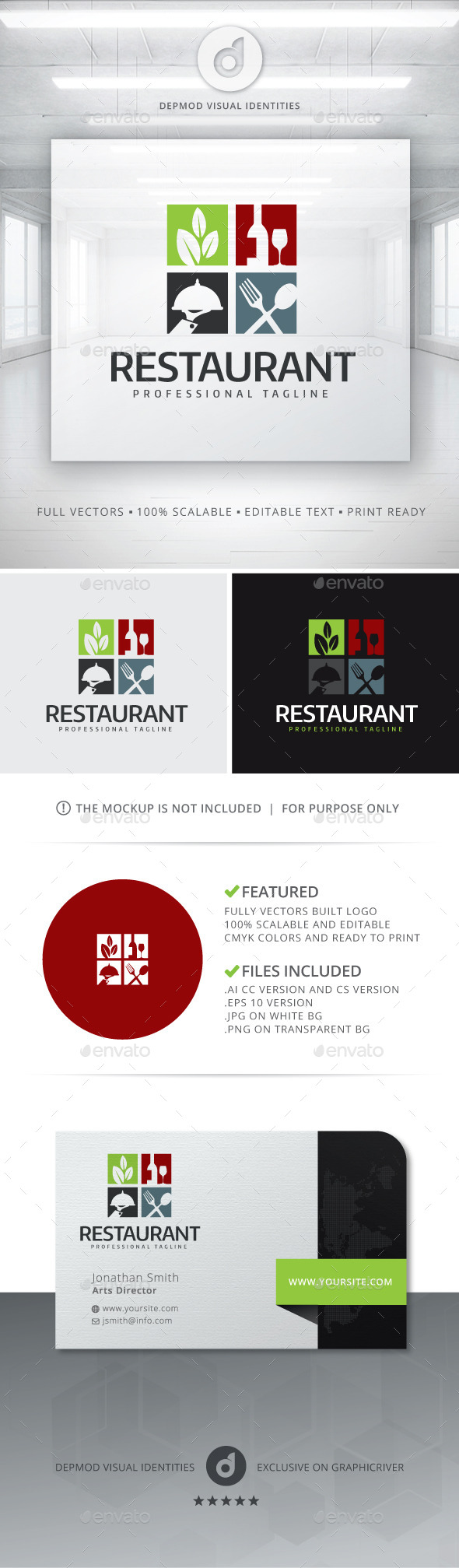 Restaurant Logo - Restaurant Logo Templates