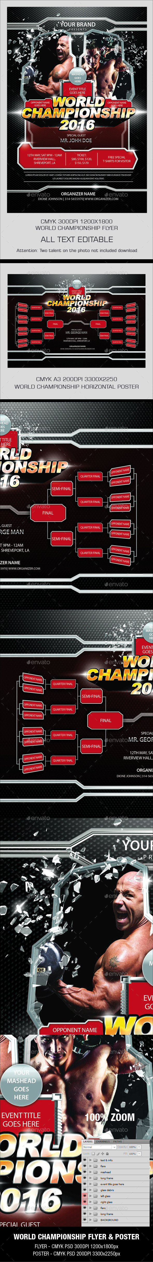 World Championship Flyer - Sports Events