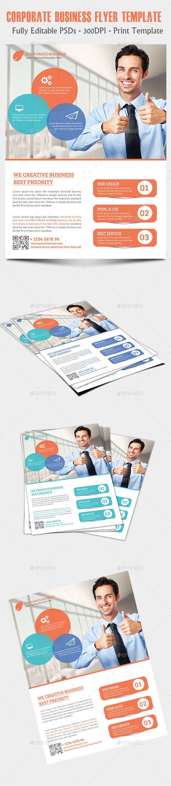 Creative Business Flyer - Flyers Print Templates