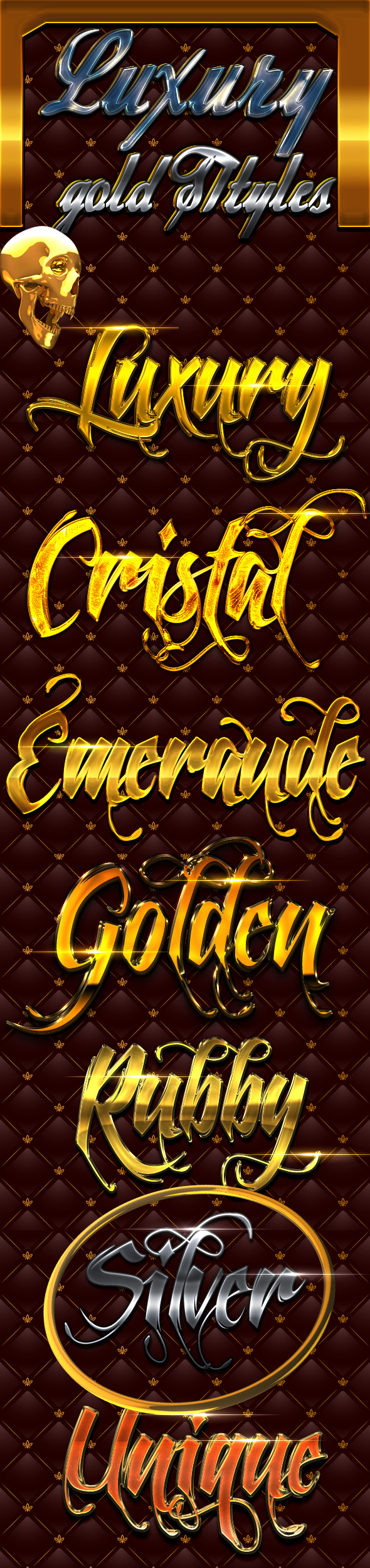 Luxury Gold Styles - Text Effects Styles