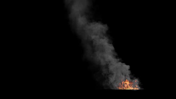 Fire Smoke Column 02