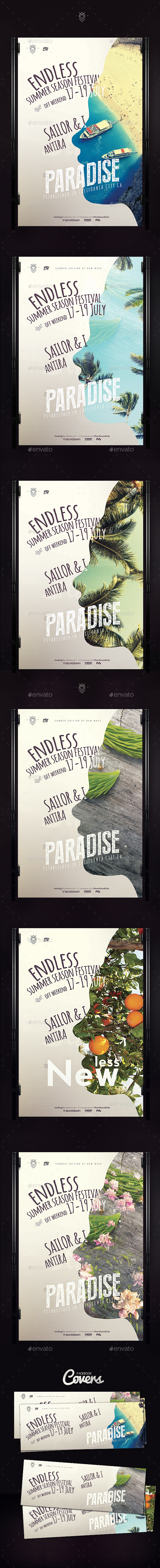Summer Poster - Clubs & Parties Events