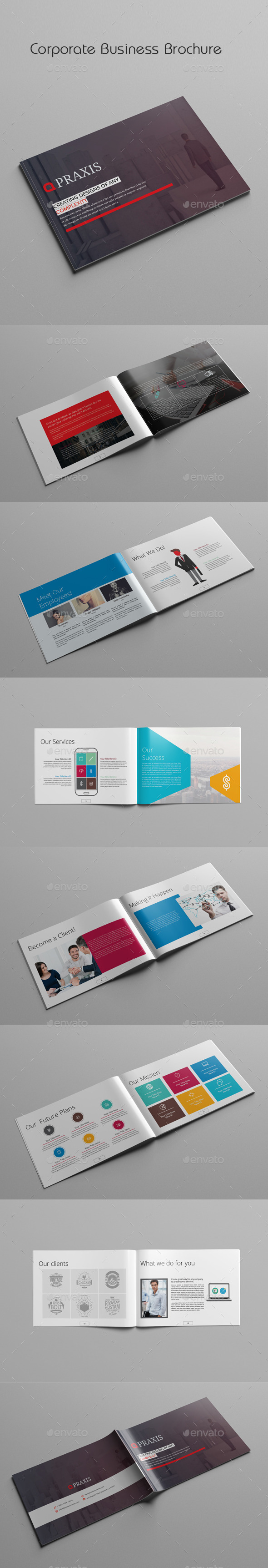 Corporate Business Brochure - Brochures Print Templates
