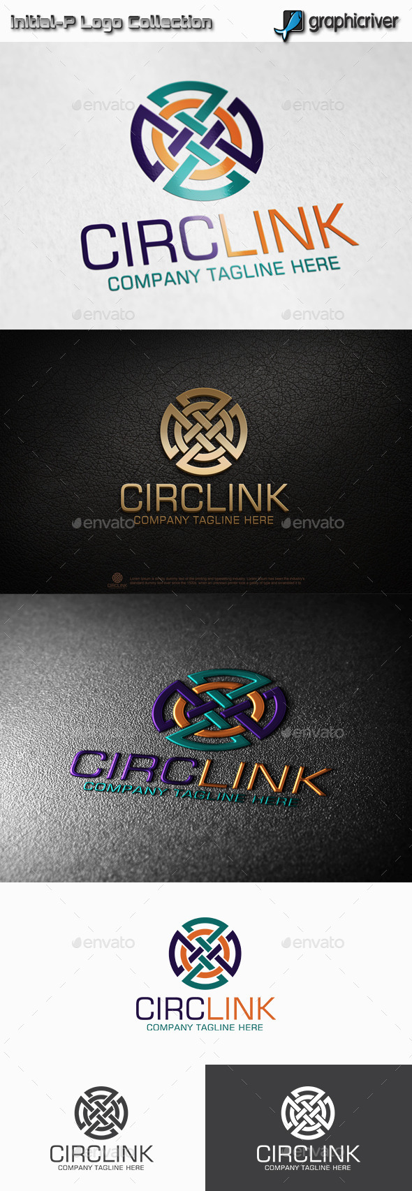 Circlink - Circle Link Logo - Abstract Logo Templates