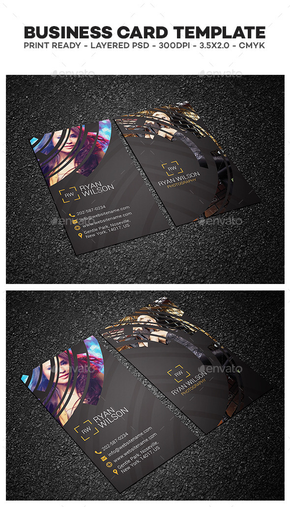 Photography Business Card - Creative Business Cards