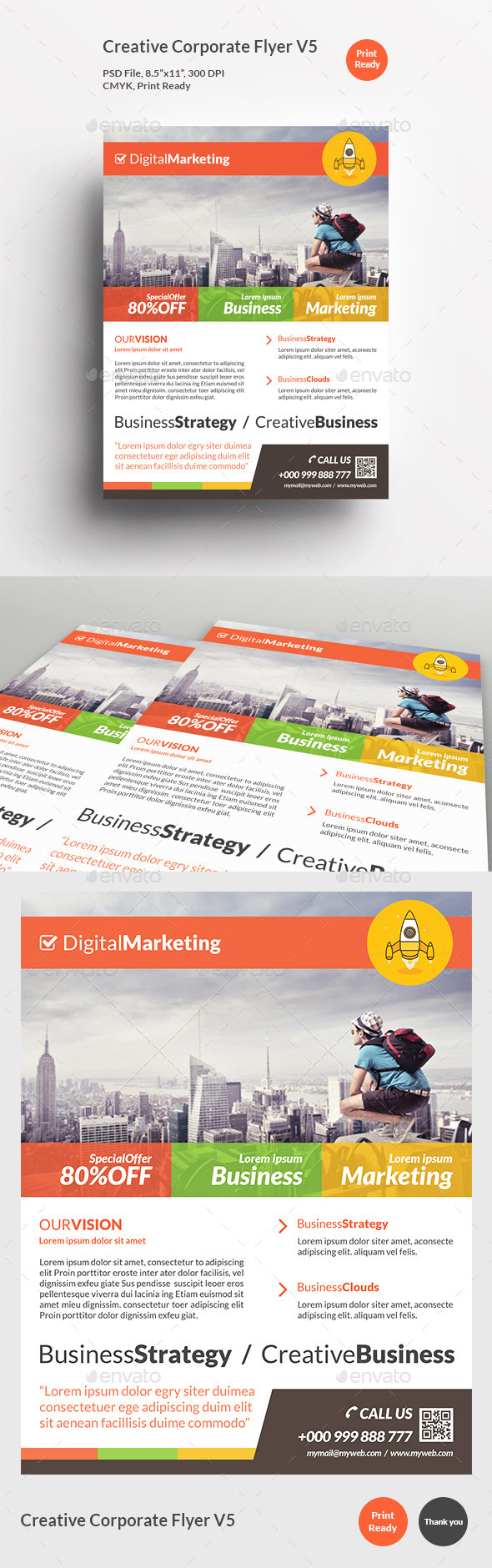 Creative Corporate Flyer V5 - Corporate Flyers