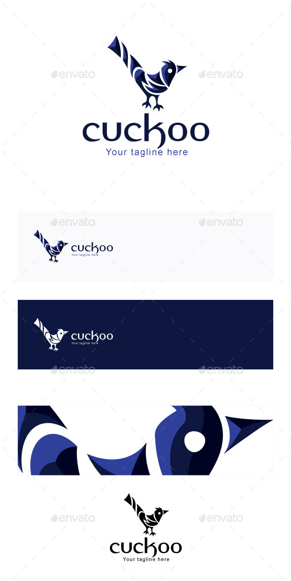 Cuckoo Stock Logo Template - Animals Logo Templates