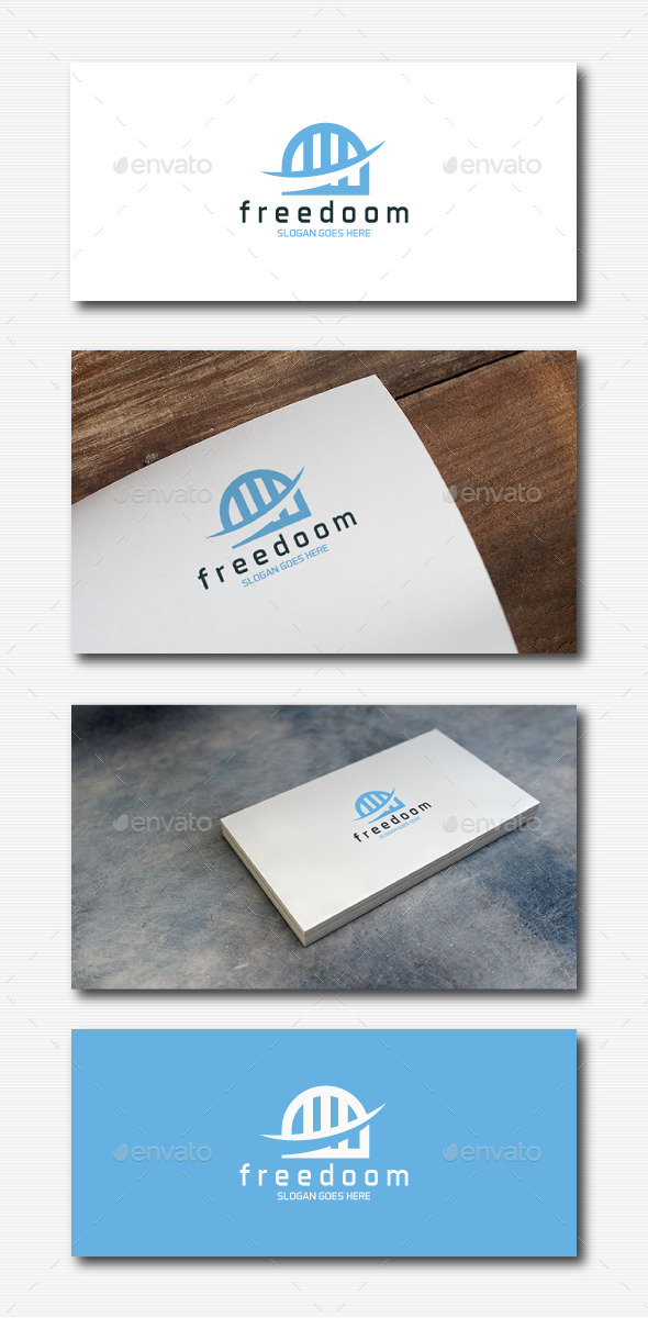 Bird Freedom Logo - Abstract Logo Templates