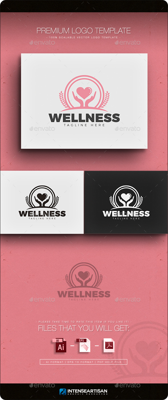 Wellness Logo - Objects Logo Templates