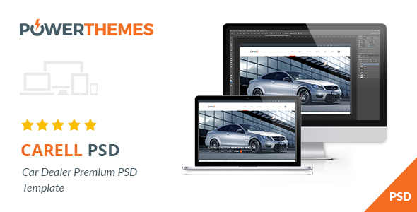 Carell - Premium Car Dealership PSD Template - Business Corporate