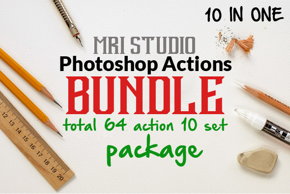 Photoshop Action Bundle - Photo Effects Actions