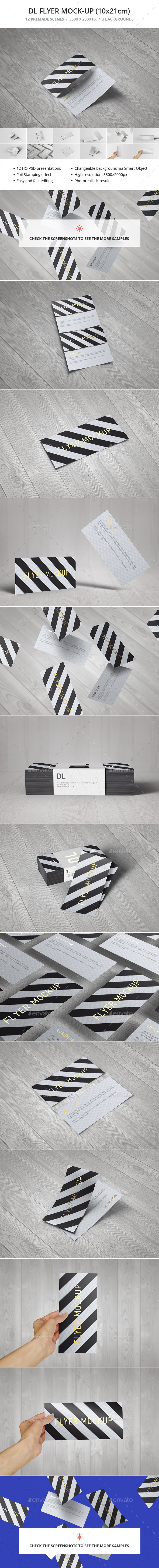 DL Flyer Mock-up - Flyers Print