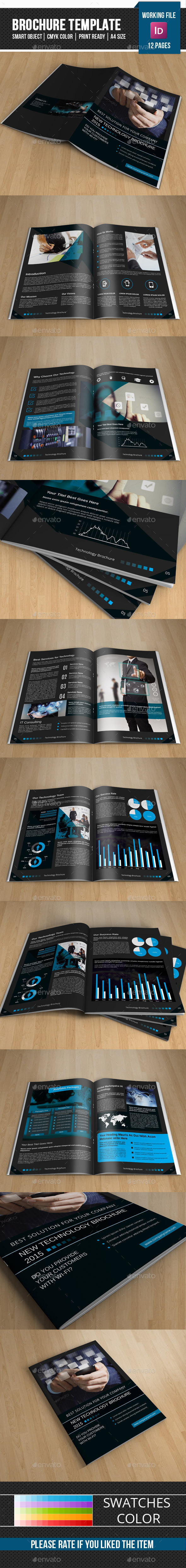 Technology Brochure Template-V265 - Corporate Brochures