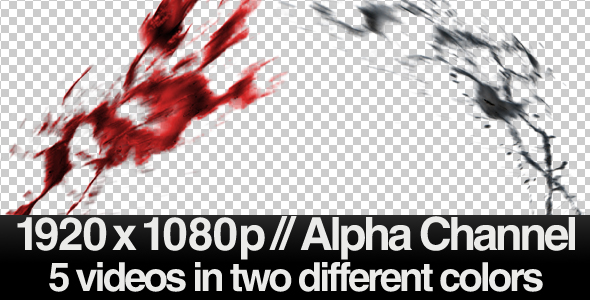 Paint/Liquid/Blood in Air Slow Motion 10 Videos, Stock Footage | VideoHive