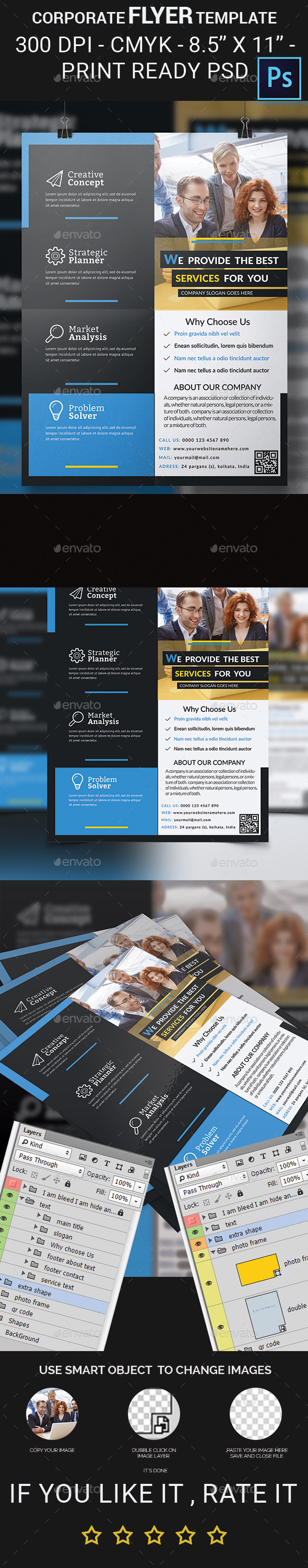 Corporate Flyer Template - Corporate Flyers