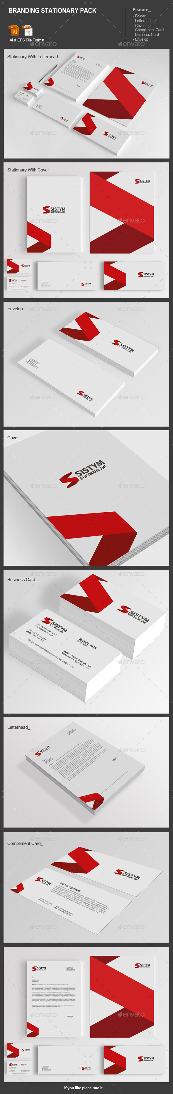 Branding Stationary Pack - Stationery Print Templates