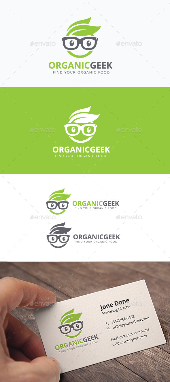 Organic Geek - Humans Logo Templates