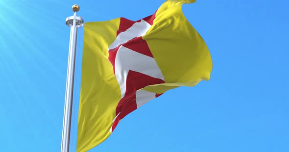 Principality of Neuchatel Flag, Switzerland alt