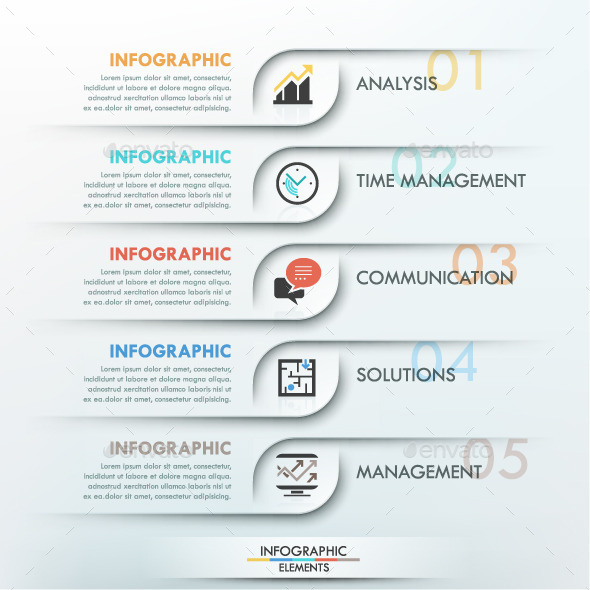 Minimal Infographics Options Template - Infographics
