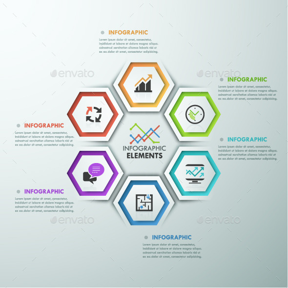 Modern Infographic Options Template - Infographics