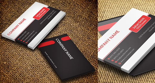 Creative Corporate Business Card