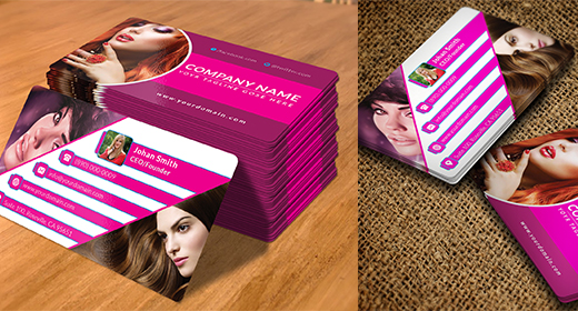 Hair and Beauty Business Card