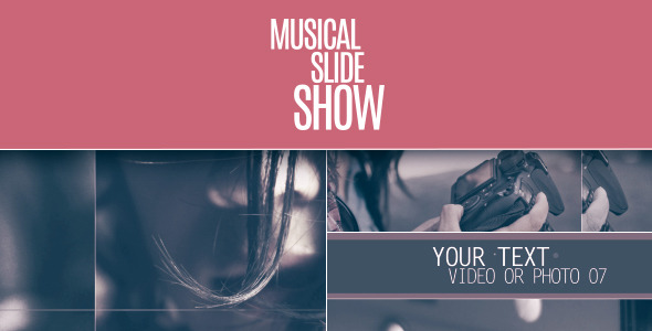 Musical Slideshow - VideoHive 11883364