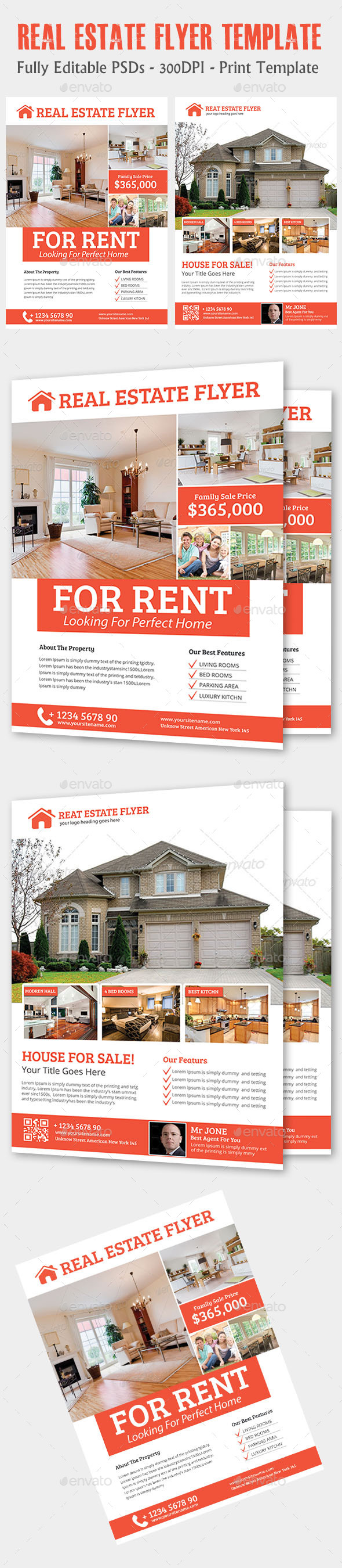 Real Estate Flyer - Flyers Print Templates